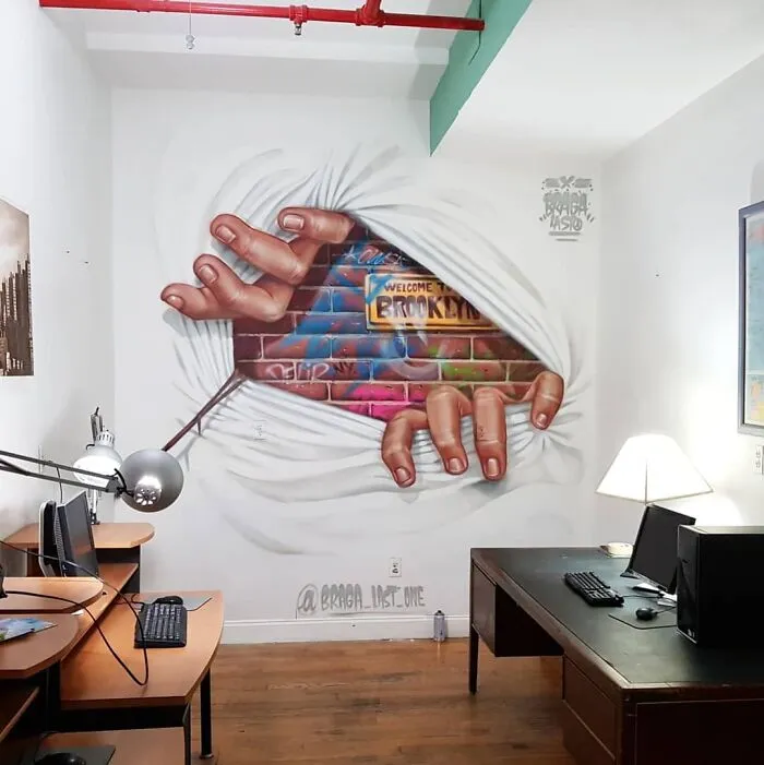 French Artist's 52 3D Graffiti