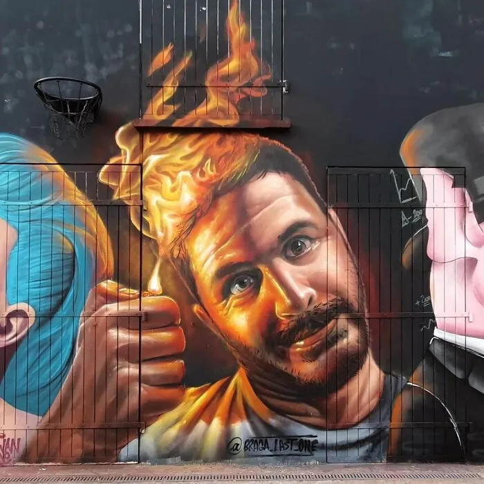 French Artist's 52 3D Graffiti