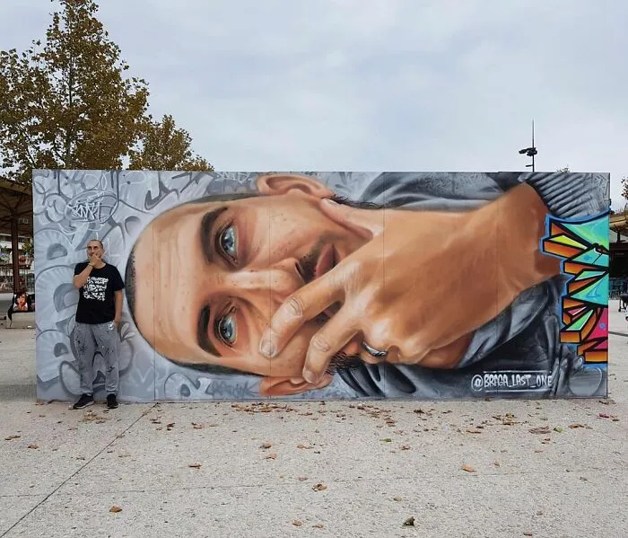 French Artist's 52 3D Graffiti