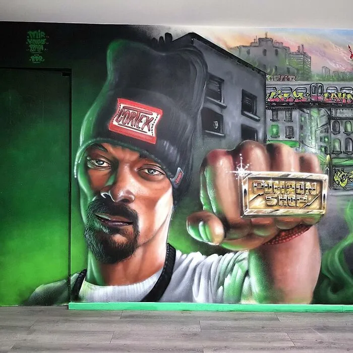French Artist's 52 3D Graffiti