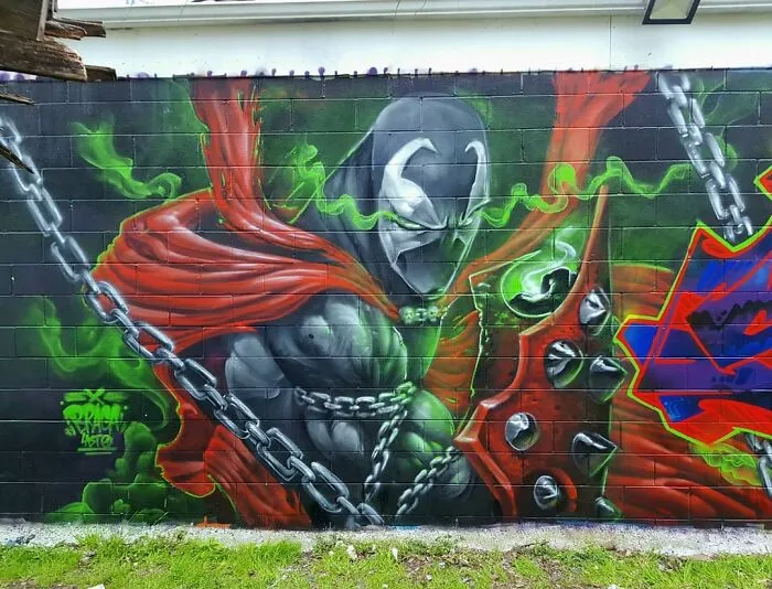 French Artist's 52 3D Graffiti