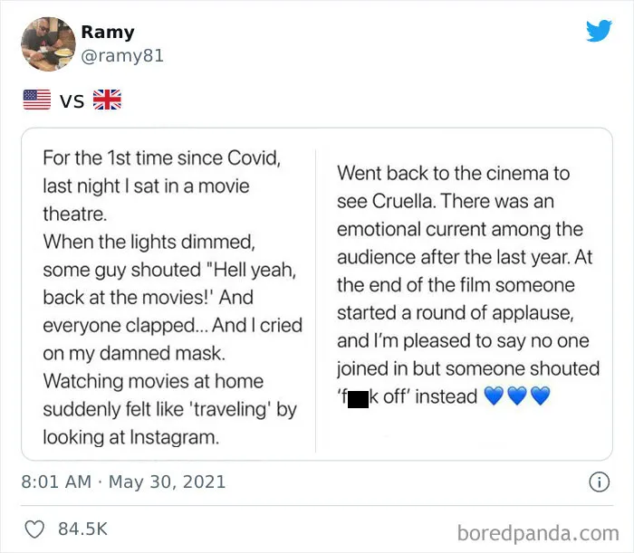 Heading Back To The Movies: US Vs UK