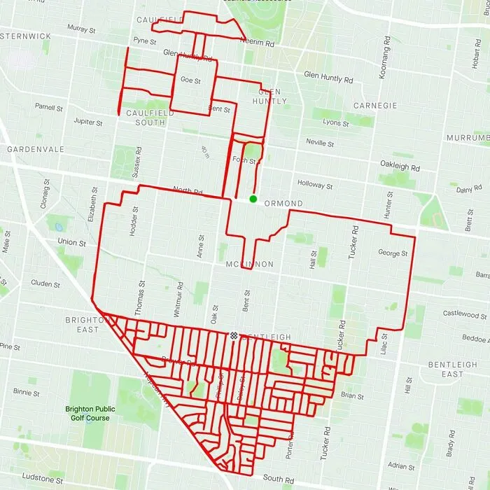Gary Cordery Collects People's Drawings Made On A Map By Walking, Running, Cycling, Or Driving (94 Pics)