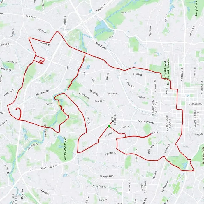 Gary Cordery Collects People's Drawings Made On A Map By Walking, Running, Cycling, Or Driving (94 Pics)