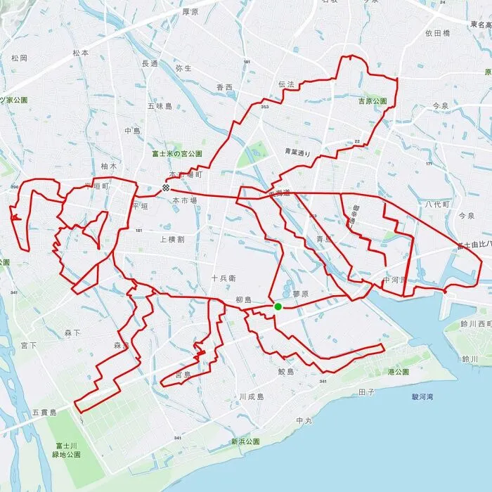 Gary Cordery Collects People's Drawings Made On A Map By Walking, Running, Cycling, Or Driving (94 Pics)
