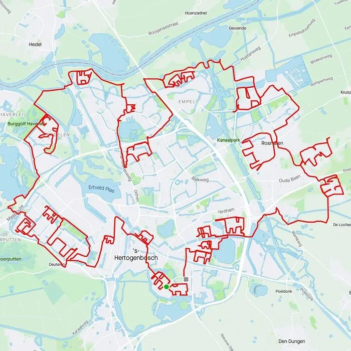 Gary Cordery Collects People's Drawings Made On A Map By Walking, Running, Cycling, Or Driving (94 Pics)