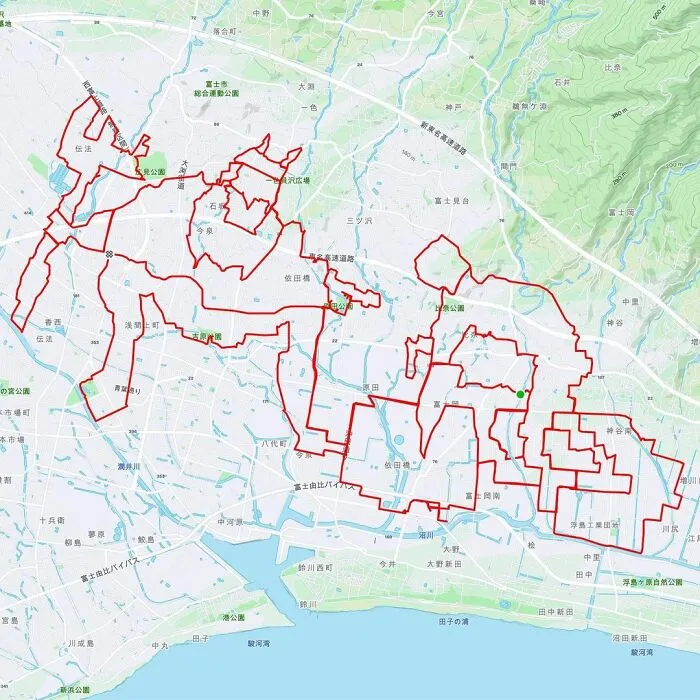 Gary Cordery Collects People's Drawings Made On A Map By Walking, Running, Cycling, Or Driving (94 Pics)