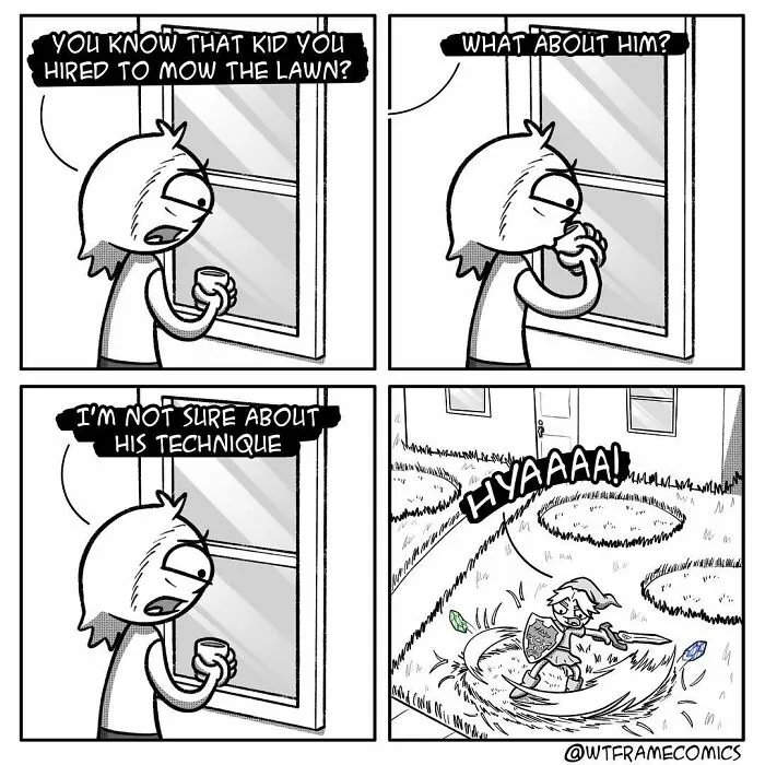 This Canadian Artist Creates Funny Comics That Offer Funny Interpretations Of Everyday Life (30 Pics)