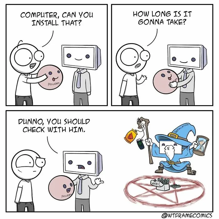 This Canadian Artist Creates Funny Comics That Offer Funny Interpretations Of Everyday Life (30 Pics)
