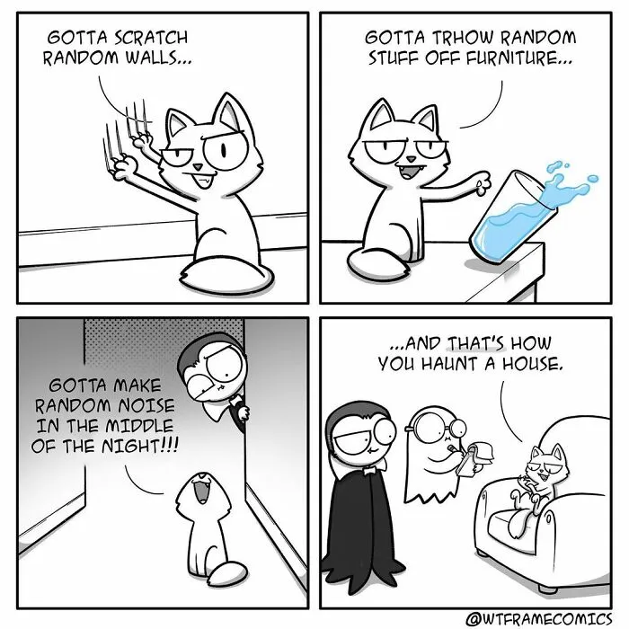 This Canadian Artist Creates Funny Comics That Offer Funny Interpretations Of Everyday Life (30 Pics)