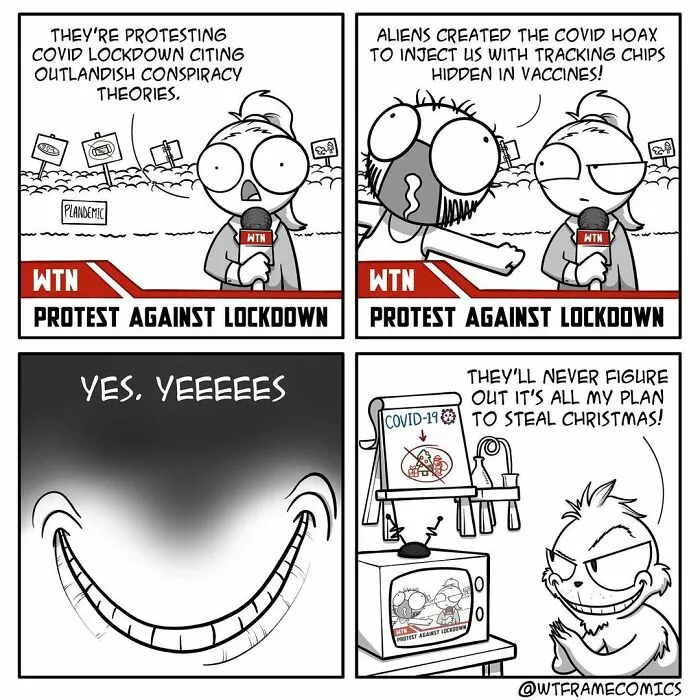 This Canadian Artist Creates Funny Comics That Offer Funny Interpretations Of Everyday Life (30 Pics)