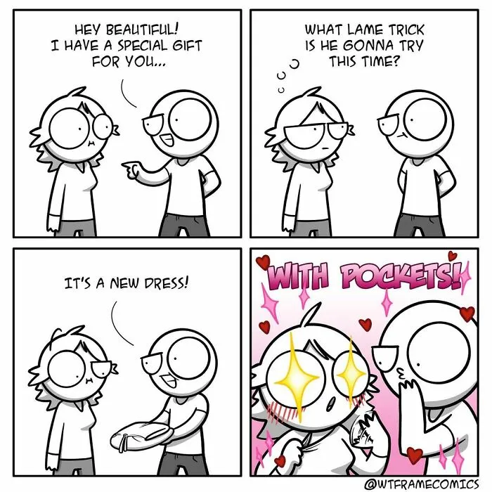 This Canadian Artist Creates Funny Comics That Offer Funny Interpretations Of Everyday Life (30 Pics)