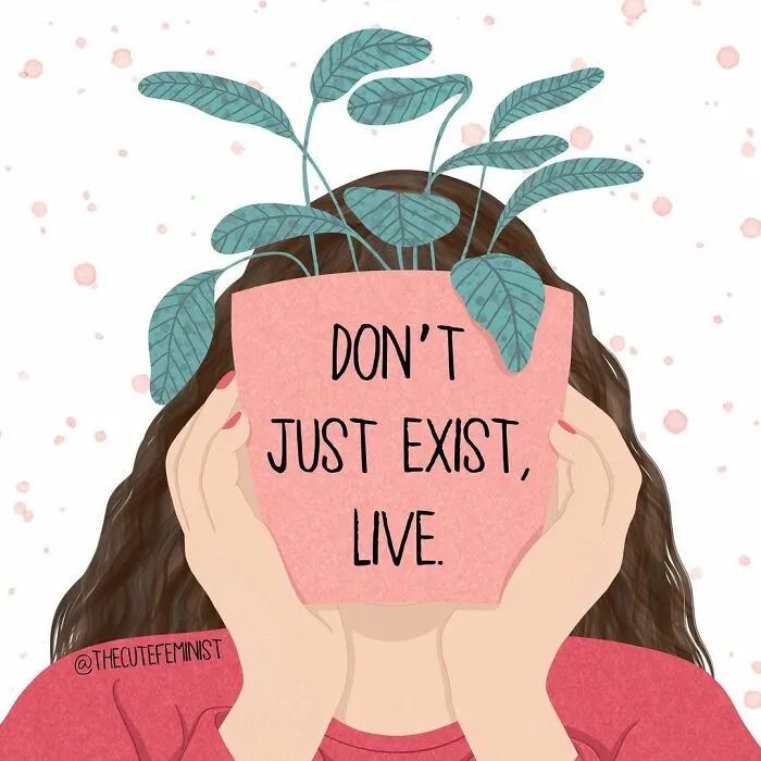 My 50 Uplifting Illustrations That Have Motivational Quotes In Them