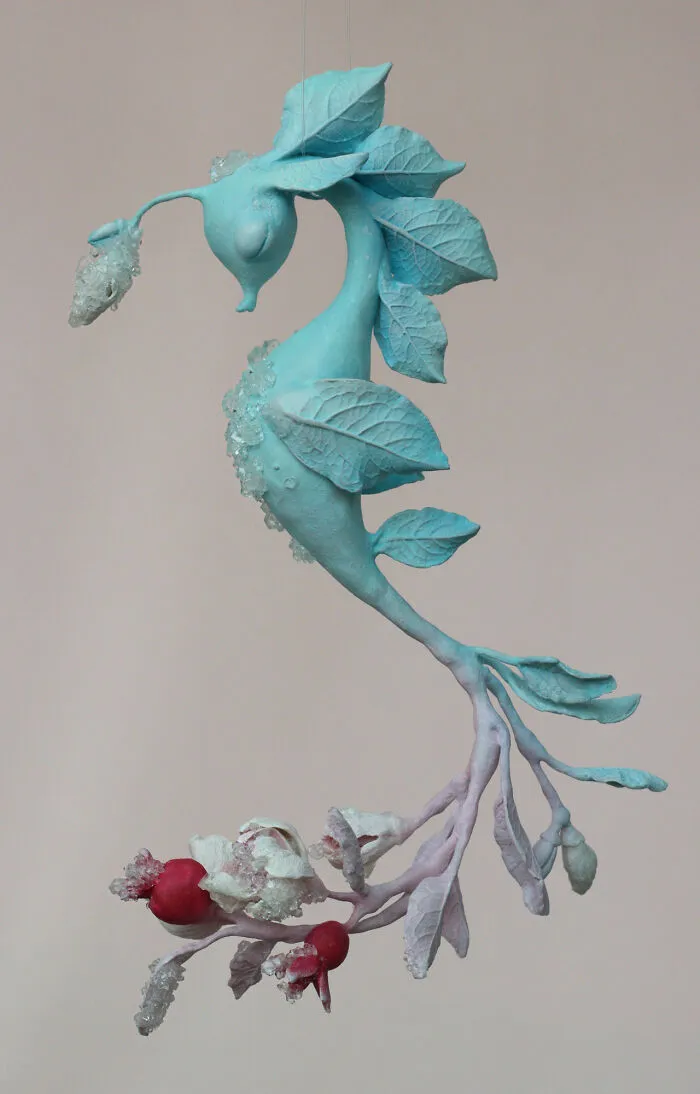 I Create Fantasy-Inspired Sculptures And Grow Crystals On Top Of Them (18 Pics)