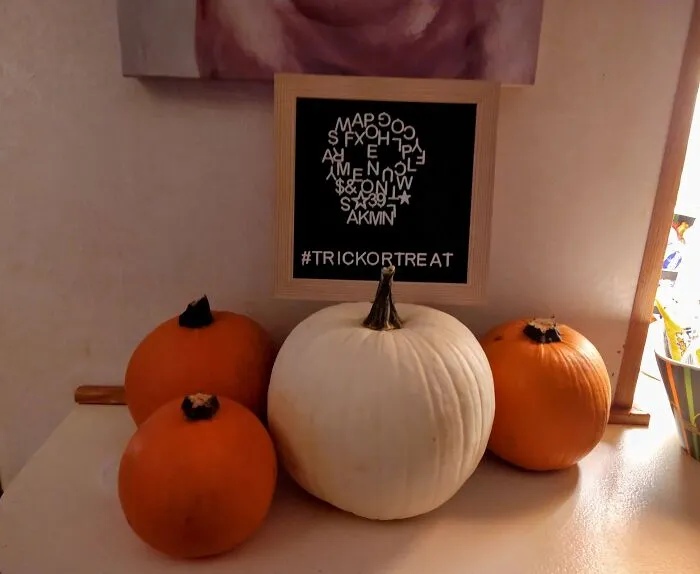 Not The Most Original, But Easier To Make A Skull Out Of Random Letters Than I Thought It Would Be