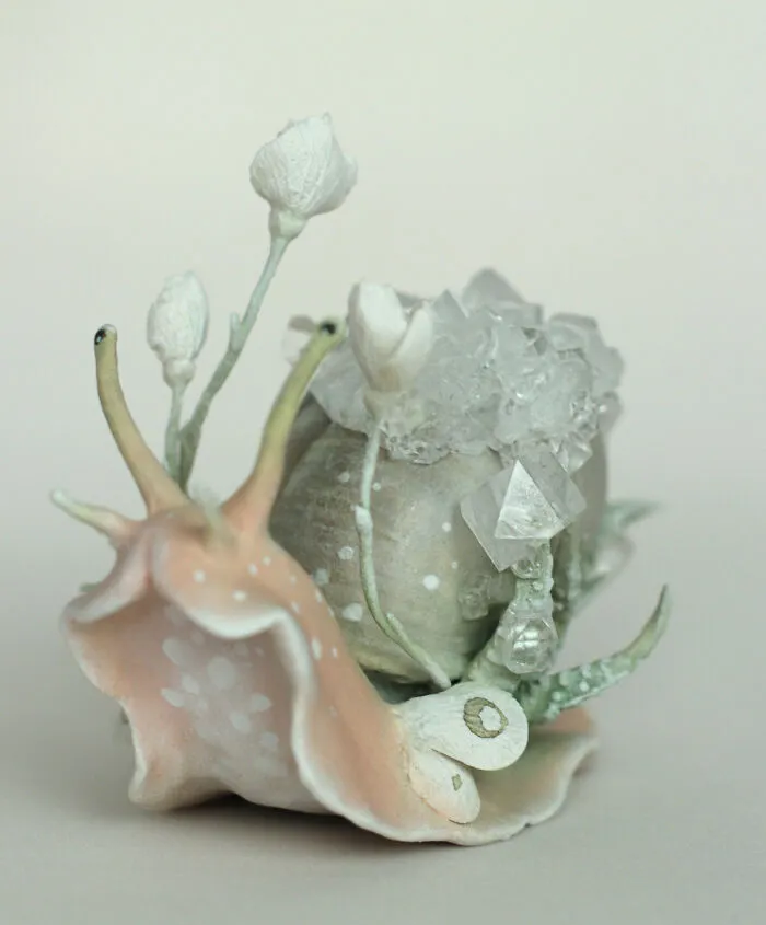 I Create Fantasy-Inspired Sculptures And Grow Crystals On Top Of Them (18 Pics)