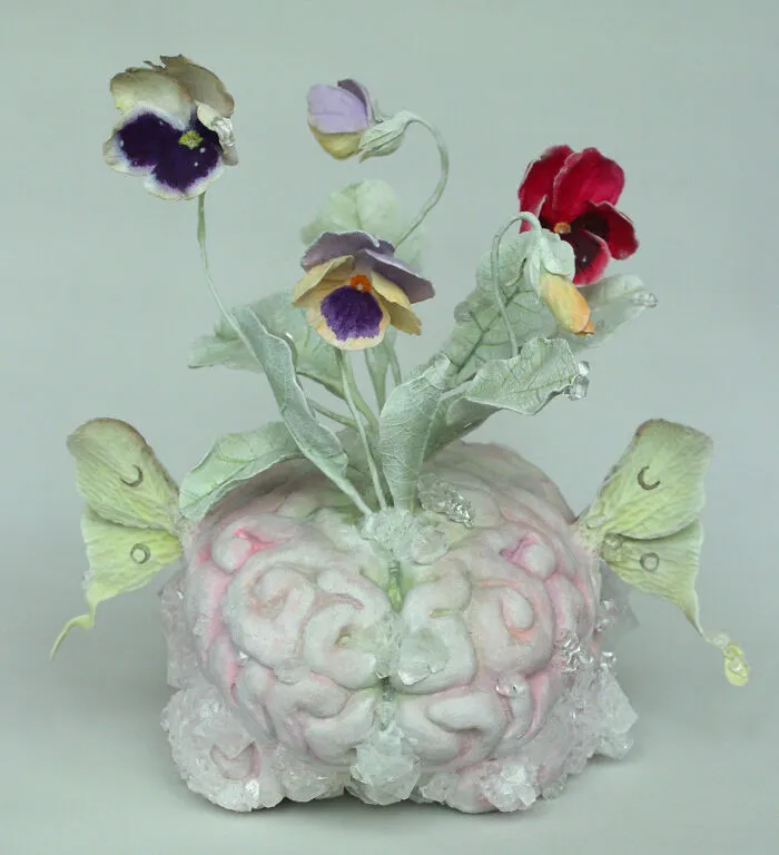 I Create Fantasy-Inspired Sculptures And Grow Crystals On Top Of Them (18 Pics)