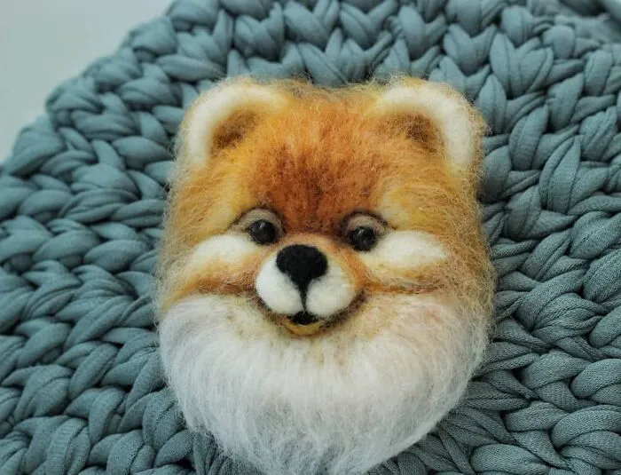 I Make Realistic Wool Pet Portraits That Preserve The Memory Of Beloved Companions (30 Pics)