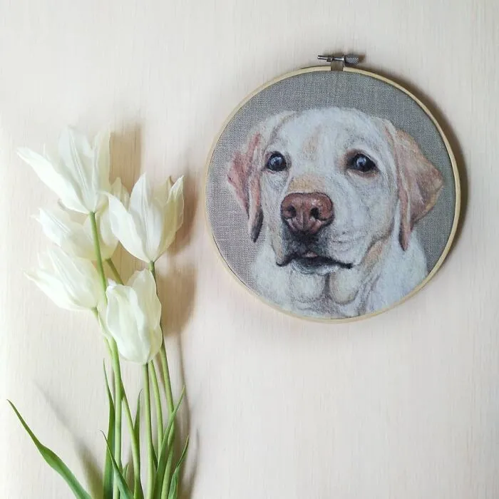 I Make Realistic Wool Pet Portraits That Preserve The Memory Of Beloved Companions (30 Pics)