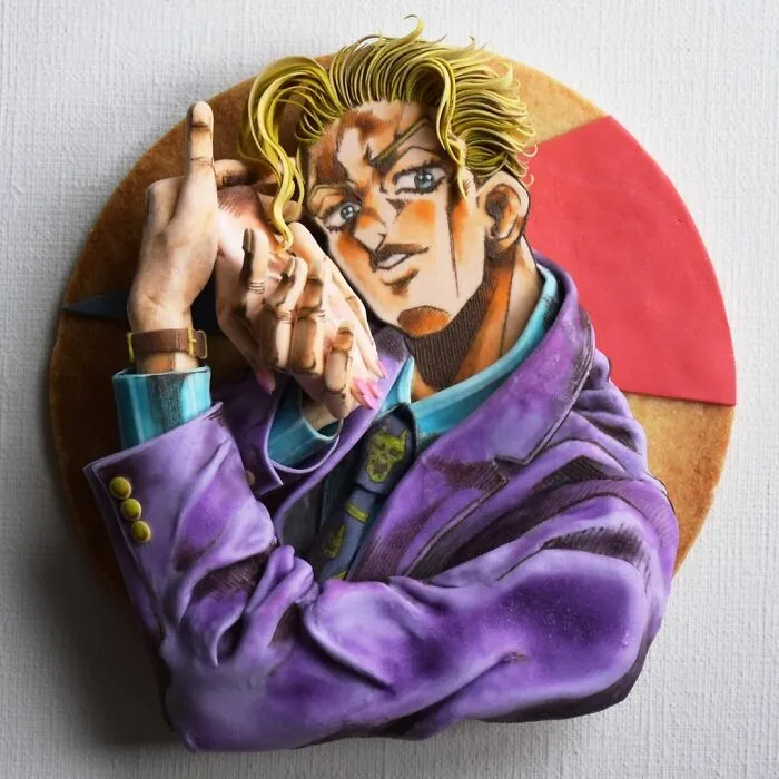 Japanese Artist's 103 3D Anime Cookies