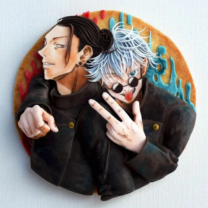 Japanese Artist's 103 3D Anime Cookies