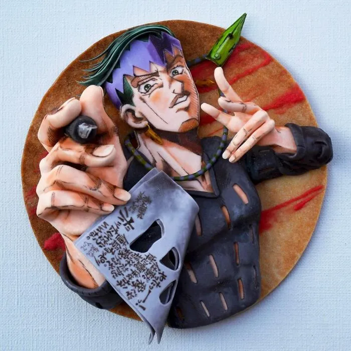 Japanese Artist's 103 3D Anime Cookies