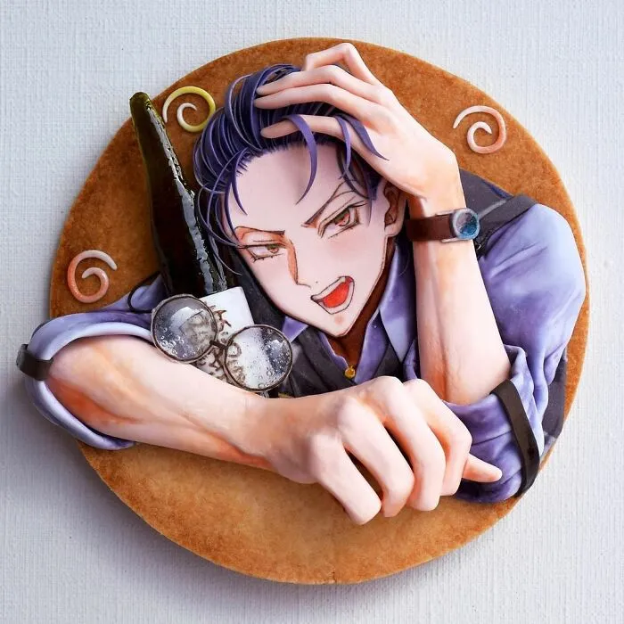 Japanese Artist's 103 3D Anime Cookies