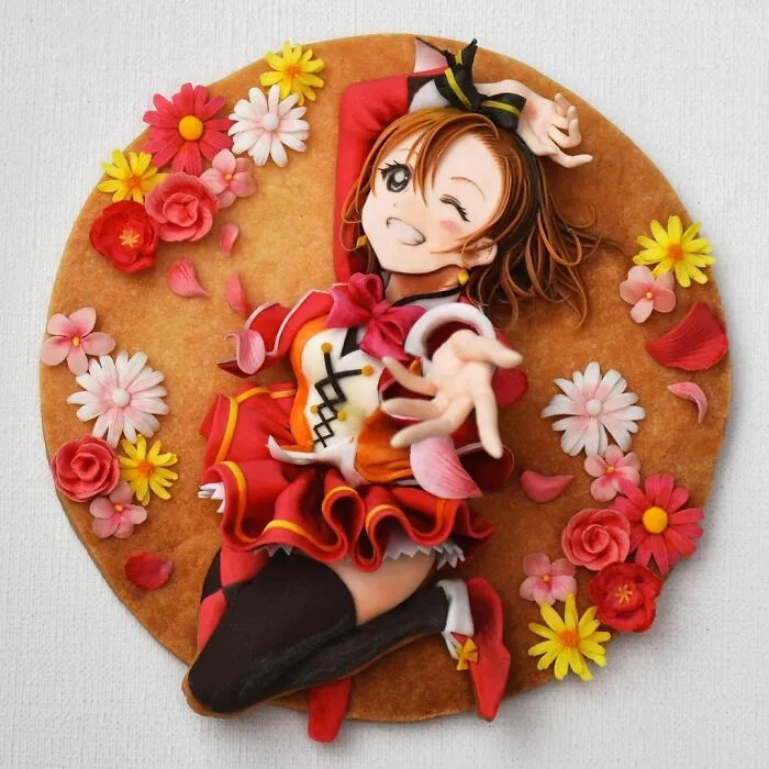 Japanese Artist's 103 3D Anime Cookies