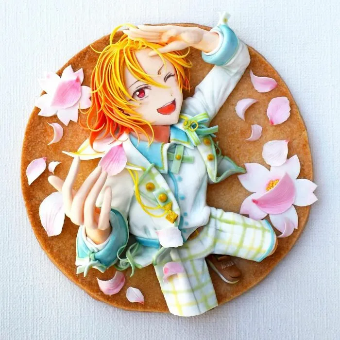 Japanese Artist's 103 3D Anime Cookies