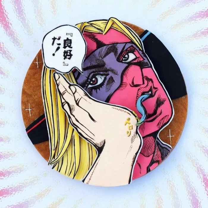 Japanese Artist's 103 3D Anime Cookies
