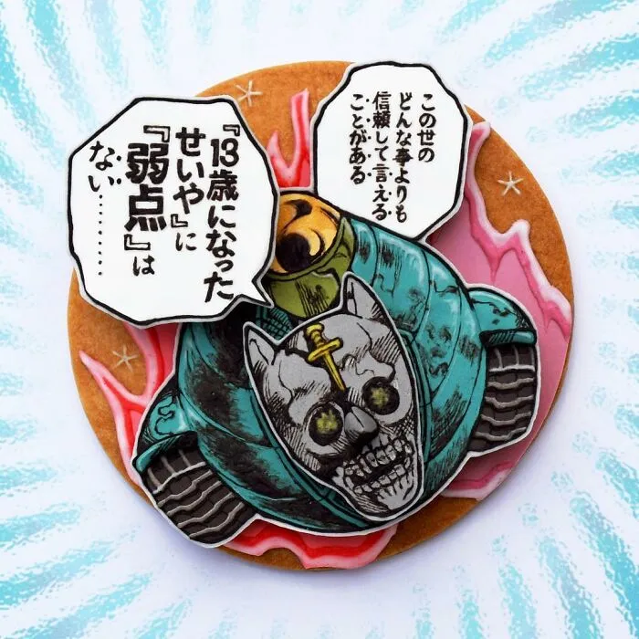 Japanese Artist's 103 3D Anime Cookies