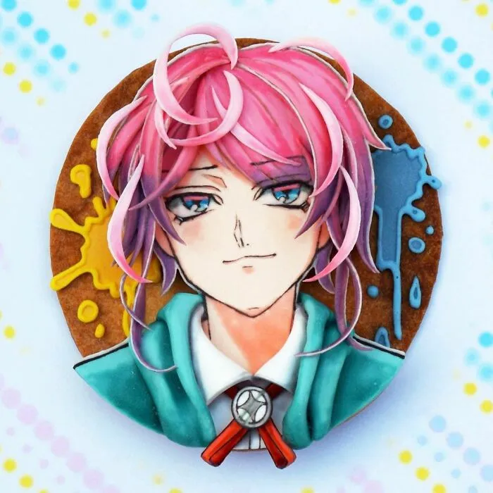 Japanese Artist's 103 3D Anime Cookies