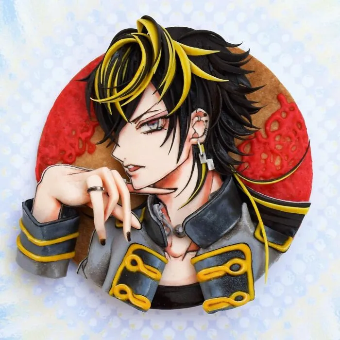 Japanese Artist's 103 3D Anime Cookies