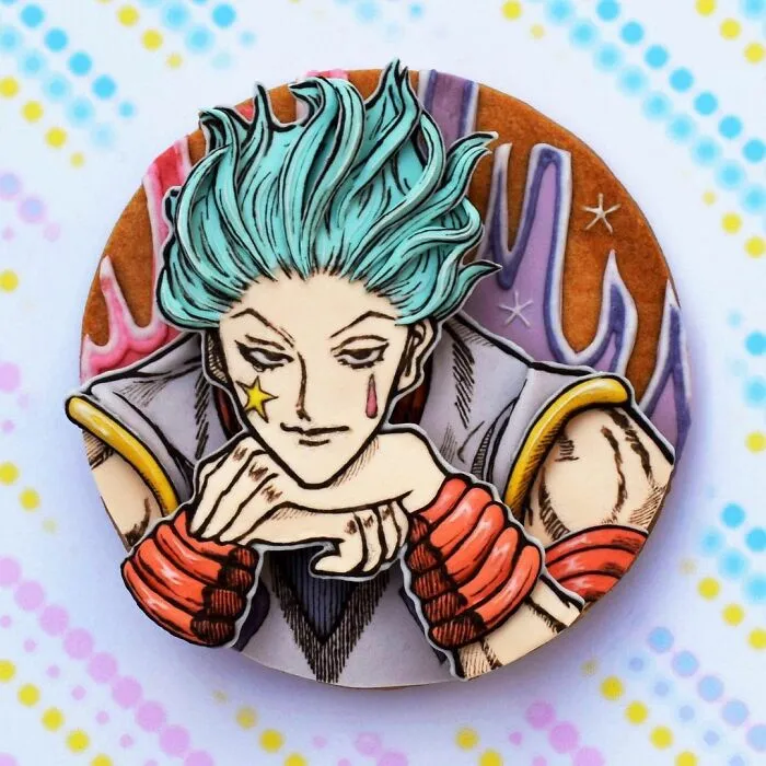 Japanese Artist's 103 3D Anime Cookies