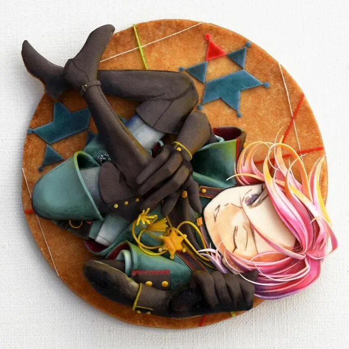 Japanese Artist's 103 3D Anime Cookies