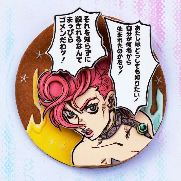 Japanese Artist's 103 3D Anime Cookies