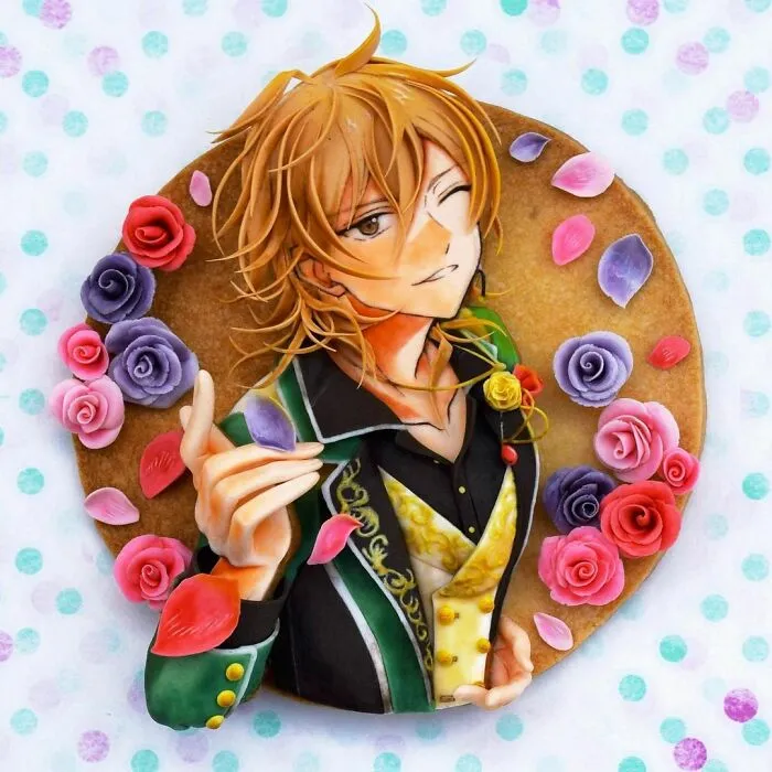 Japanese Artist's 103 3D Anime Cookies