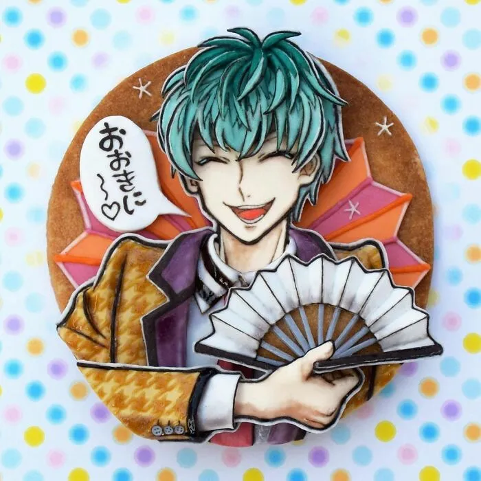 Japanese Artist's 103 3D Anime Cookies