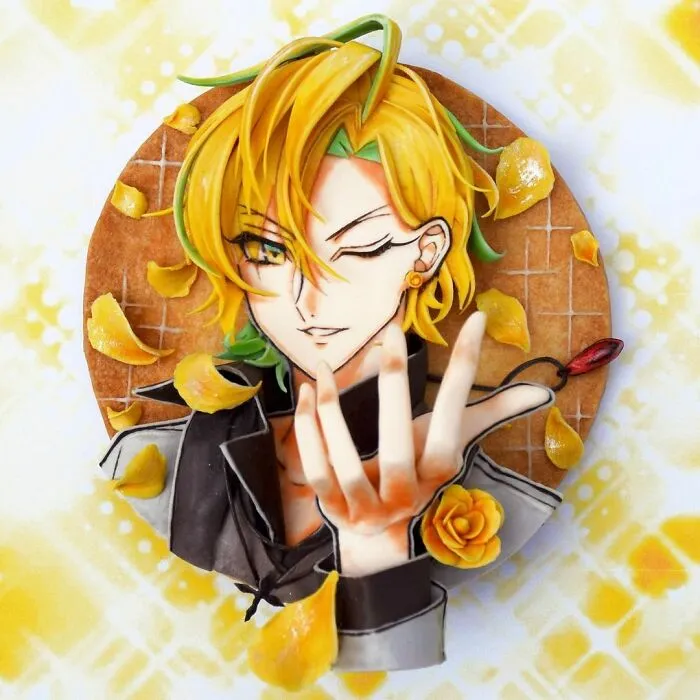 Japanese Artist's 103 3D Anime Cookies