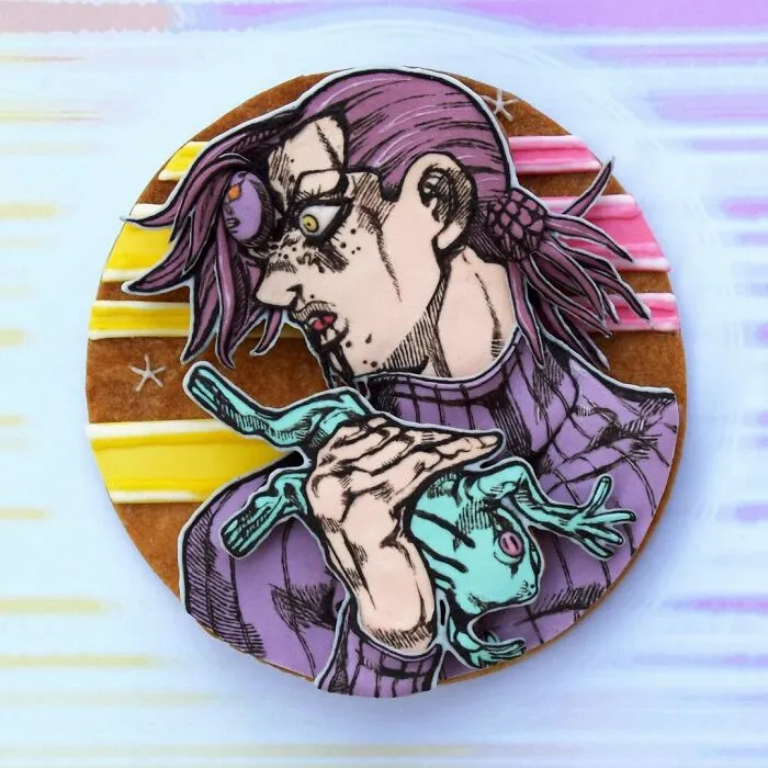Japanese Artist's 103 3D Anime Cookies