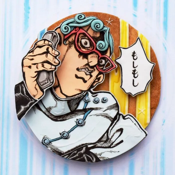 Japanese Artist's 103 3D Anime Cookies