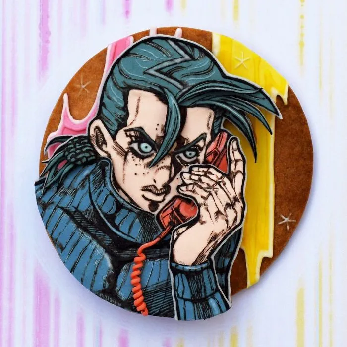 Japanese Artist's 103 3D Anime Cookies