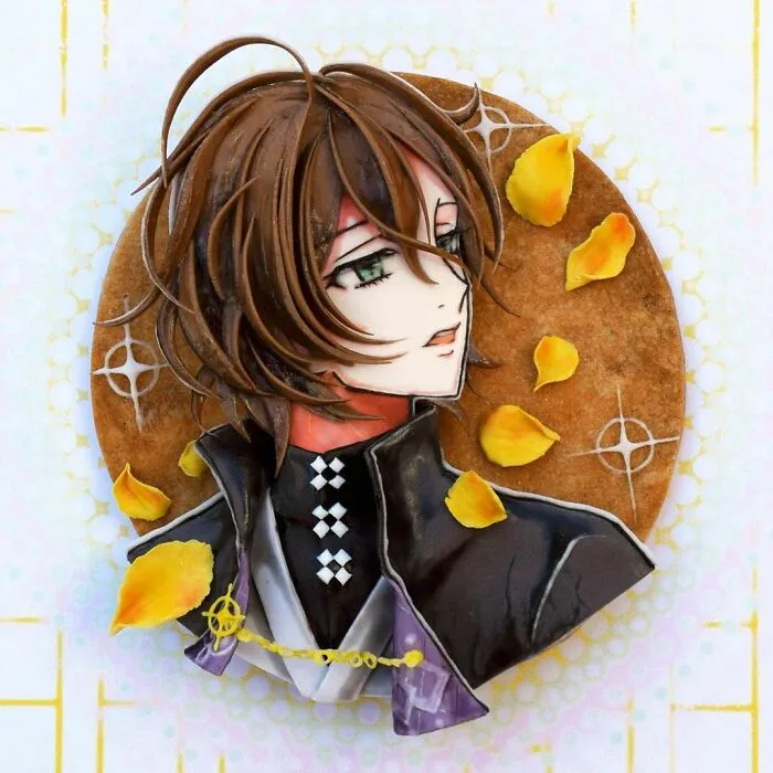 Japanese Artist's 103 3D Anime Cookies