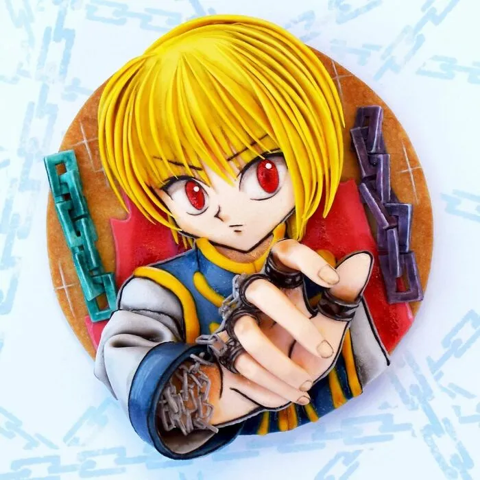 Japanese Artist's 103 3D Anime Cookies