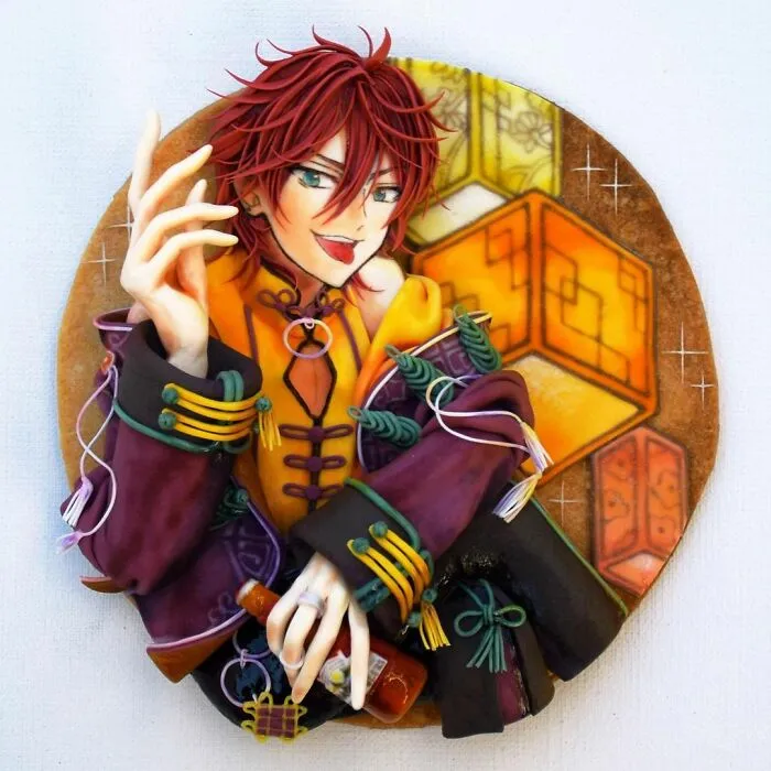 Japanese Artist's 103 3D Anime Cookies
