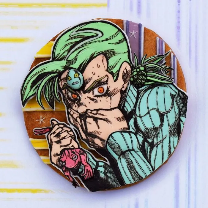 Japanese Artist's 103 3D Anime Cookies
