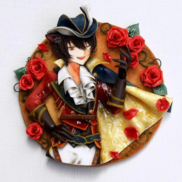 Japanese Artist's 103 3D Anime Cookies