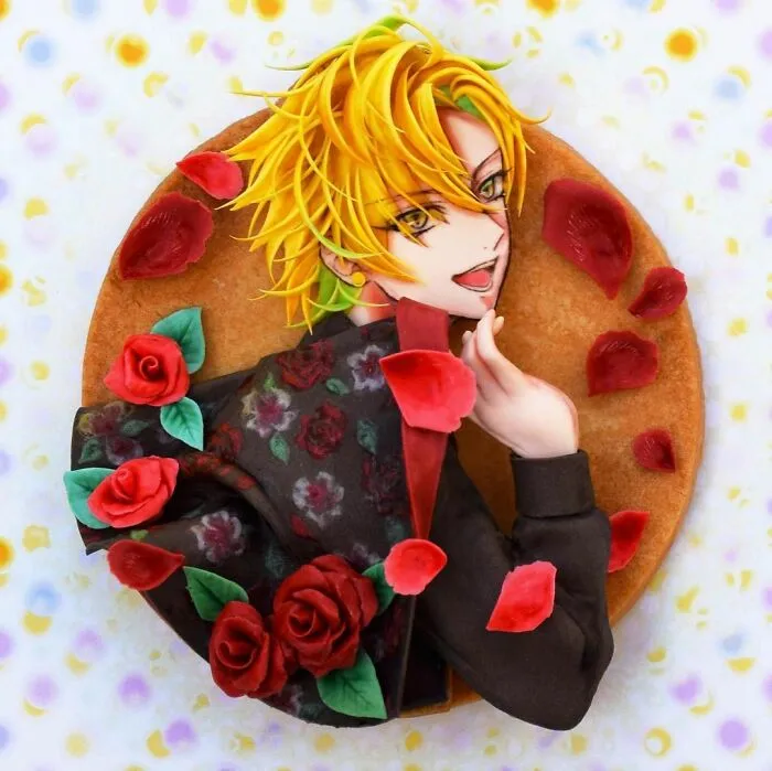 Japanese Artist's 103 3D Anime Cookies