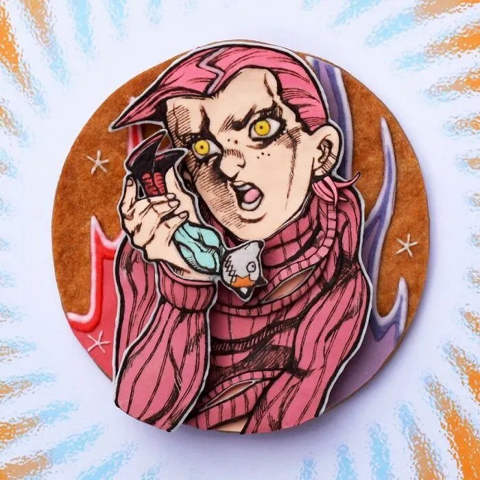 Japanese Artist's 103 3D Anime Cookies