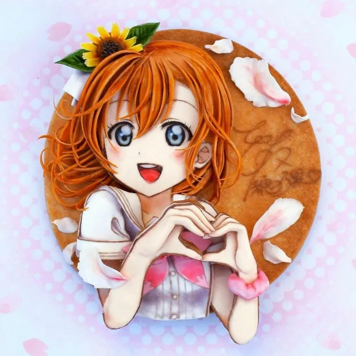 Japanese Artist's 103 3D Anime Cookies